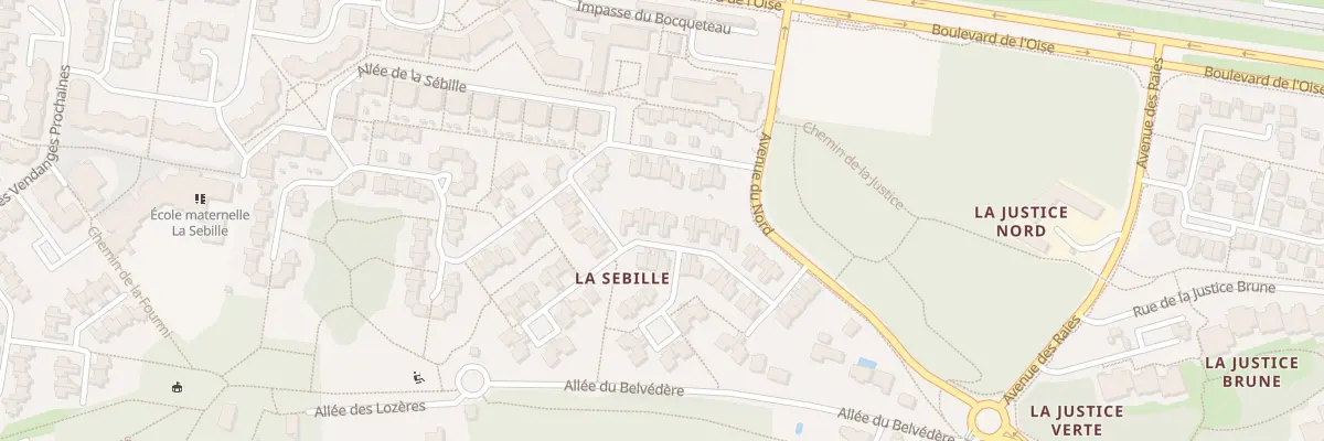 Plan du 29 Rue Serpente à Cergy