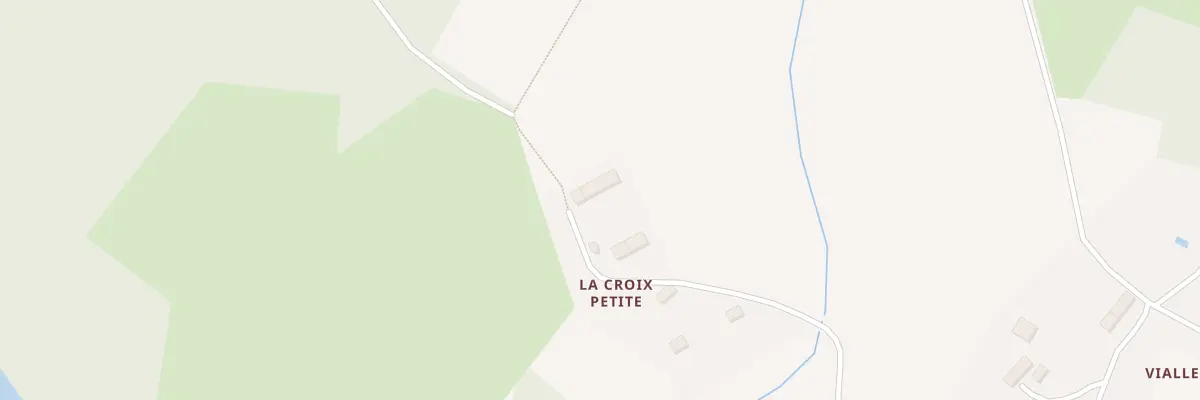 Plan du 5503 La Croix Petite à Vallière
