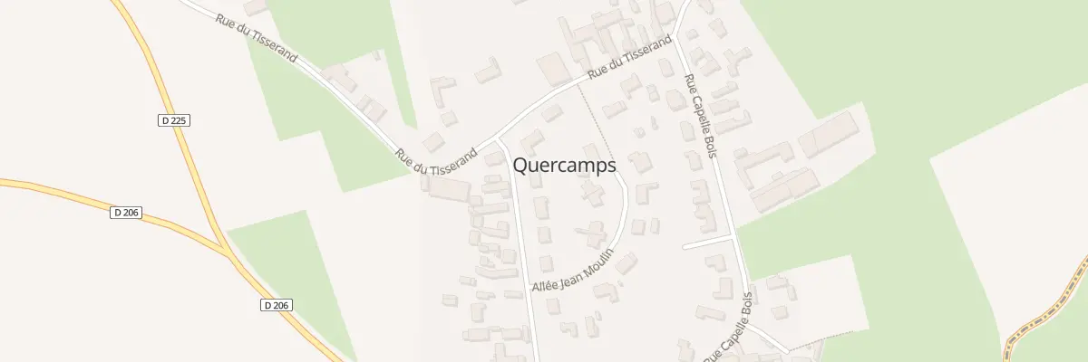 Plan du 12 Rue des Fiefs à Quercamps