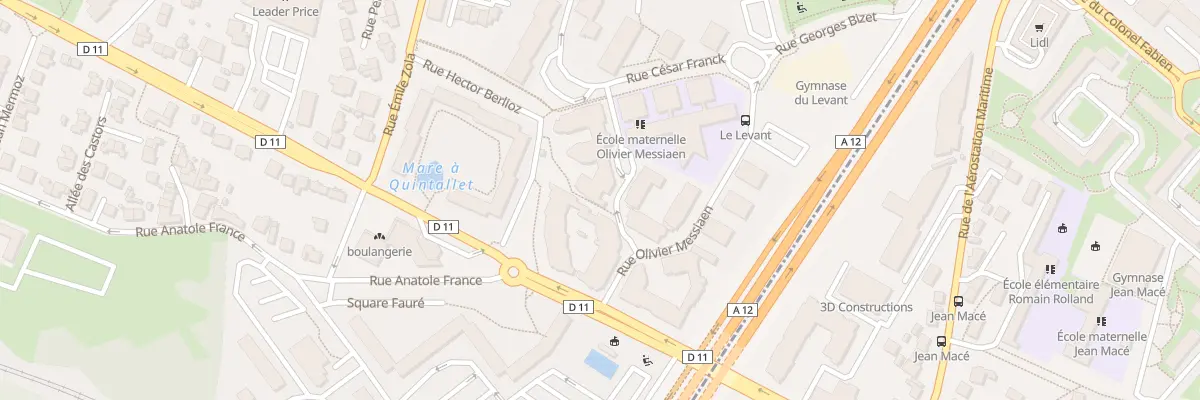 Plan du 4 Rue Erik Satie à Fontenay-le-Fleury