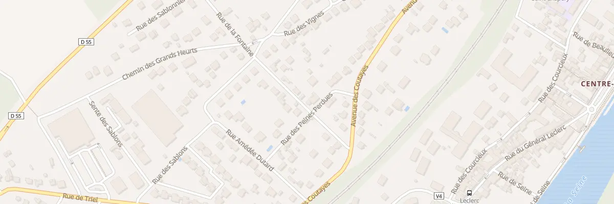 Plan du 6 Rue de la Fontaine à Andrésy