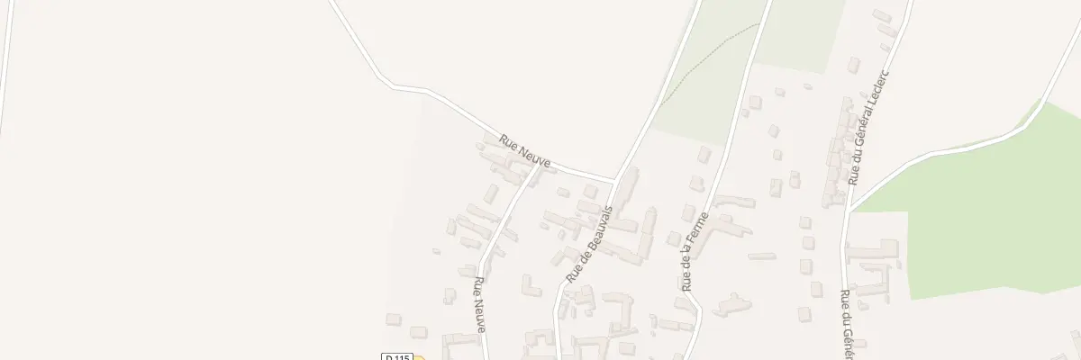 Plan du 1 Rue Neuve à Valdampierre
