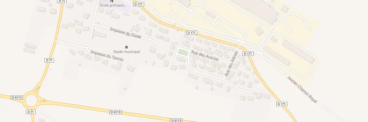 Plan du 3 Rue de l’Orbe à Lasbordes