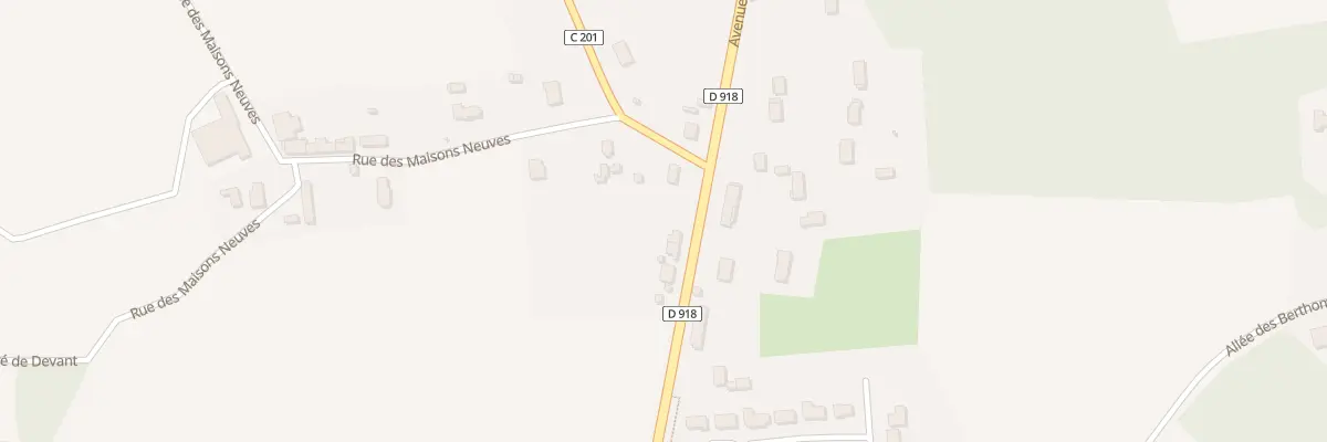 Plan du 57 Av des Reuilles à Méreau