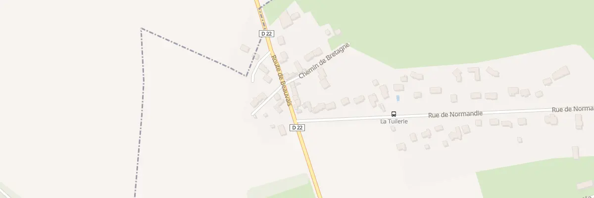 Plan du 4 Rte de Beauvais à Épiais-Rhus