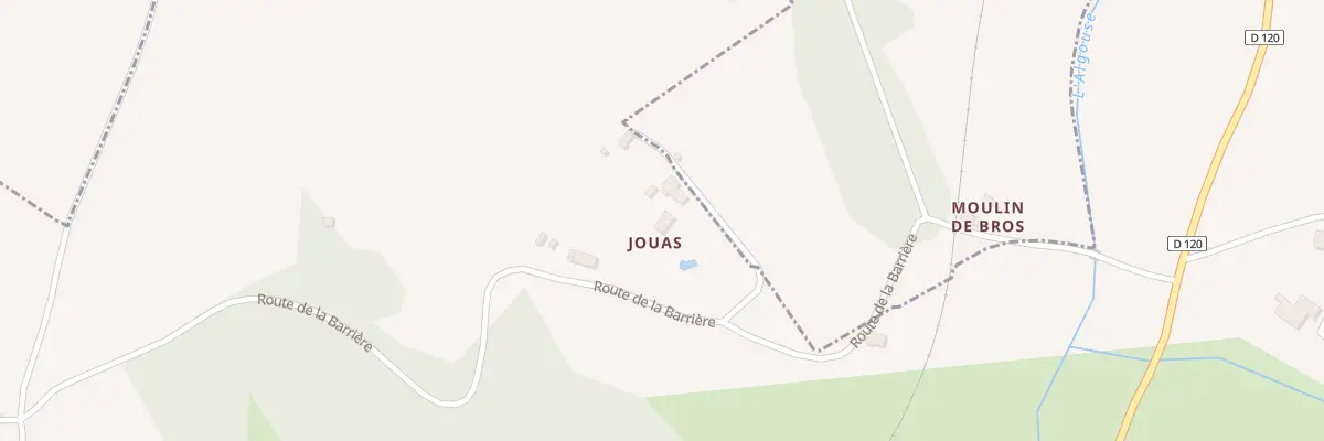 Plan du 5061B Jouas à Saint-Rémy