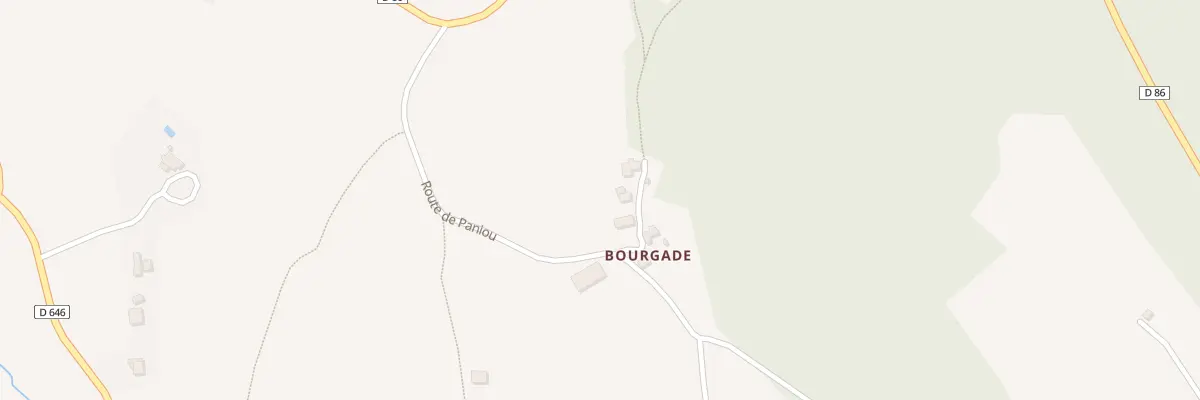 Plan du 61607 La Bourgade à Capdenac-Gare