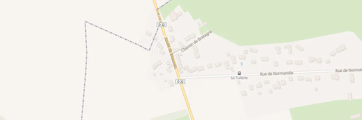 Plan du 6 Rte de Beauvais à Épiais-Rhus
