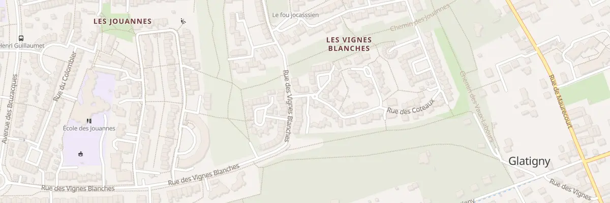 Plan du 4 Rue des Coteaux à Jouy-le-Moutier