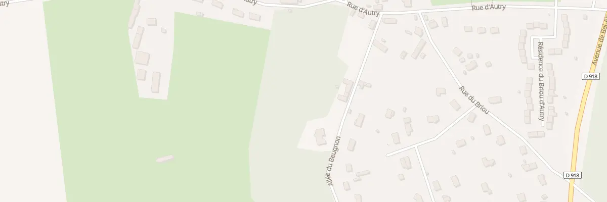 Plan du 31 Rue d’Autry à Méreau