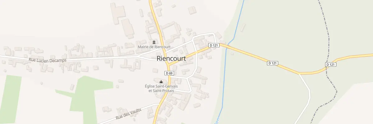 Plan du 4 Rue Saint Landon à Riencourt