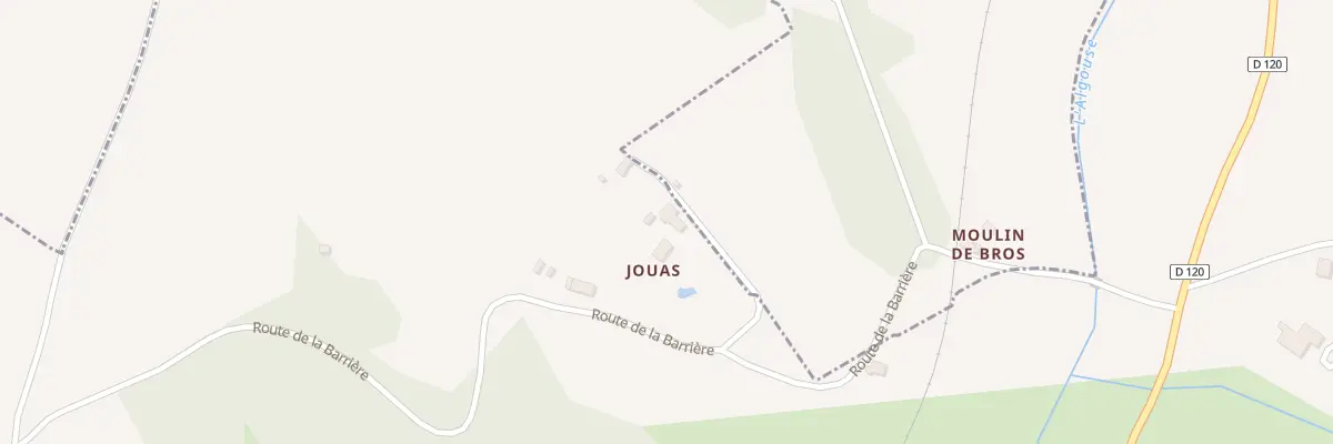 Plan du 5061 Jouas à Saint-Rémy