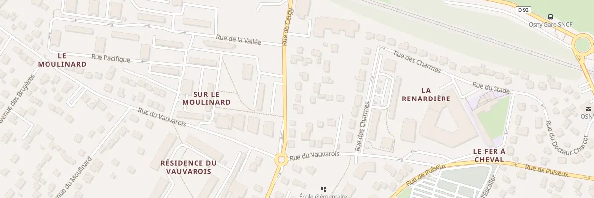 Plan du 26 Rue de Cergy à Osny