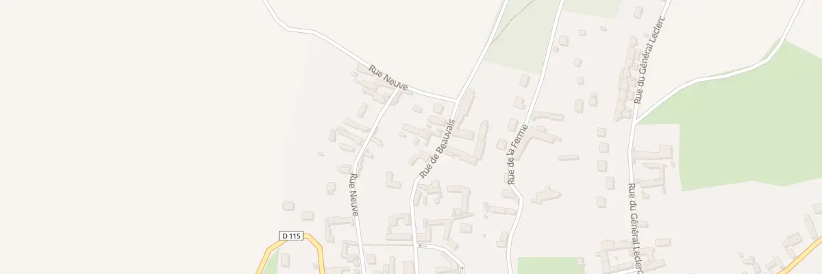 Plan du 11 Rue de Beauvais à Valdampierre
