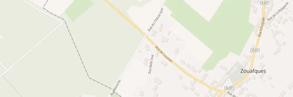 Plan du 1 Rue Belle Vue à Zouafques