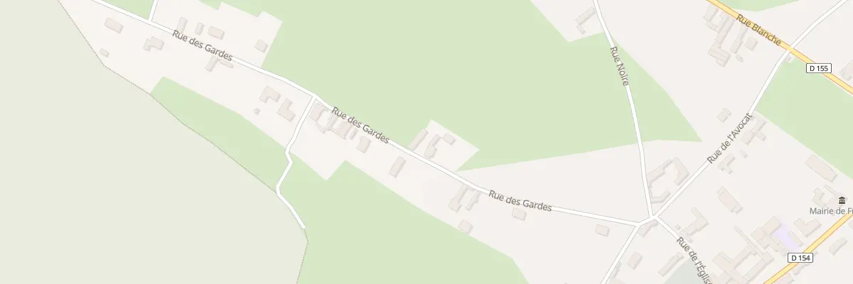 Plan du 8 Rue des Gardes à Fressin