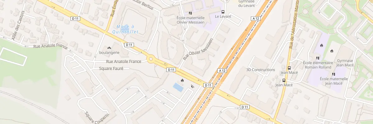 Plan du 6 Rue Olivier Messiaen à Fontenay-le-Fleury