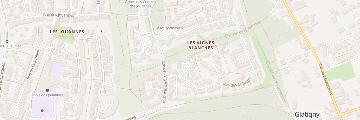 Plan du 5 Vc du Heron à Jouy-le-Moutier