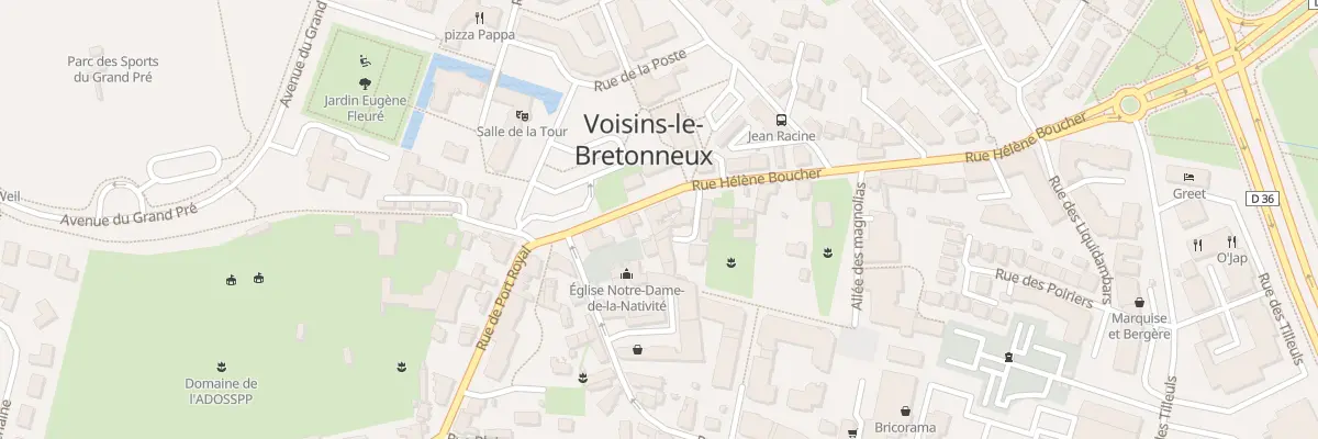 Plan du 4B Rue Hélène Boucher à Voisins-le-Bretonneux