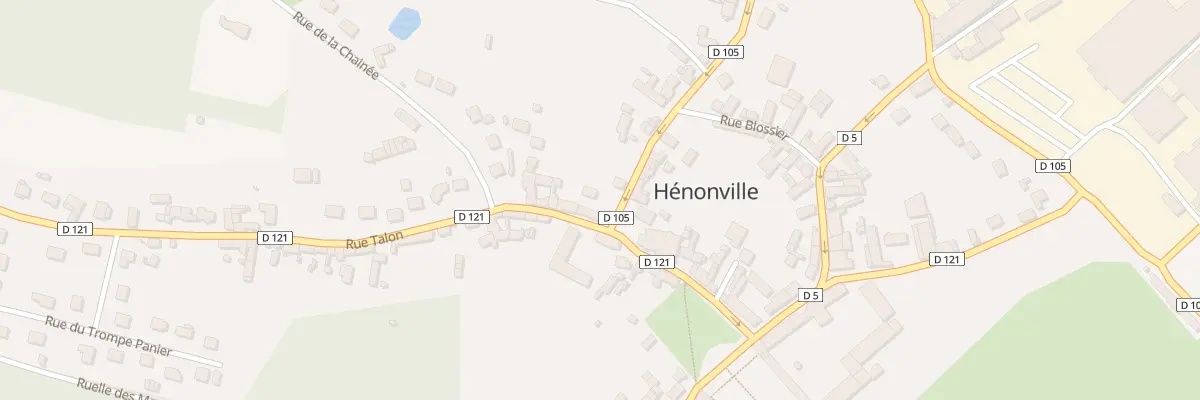 Plan du 24 Rue Talon à Hénonville