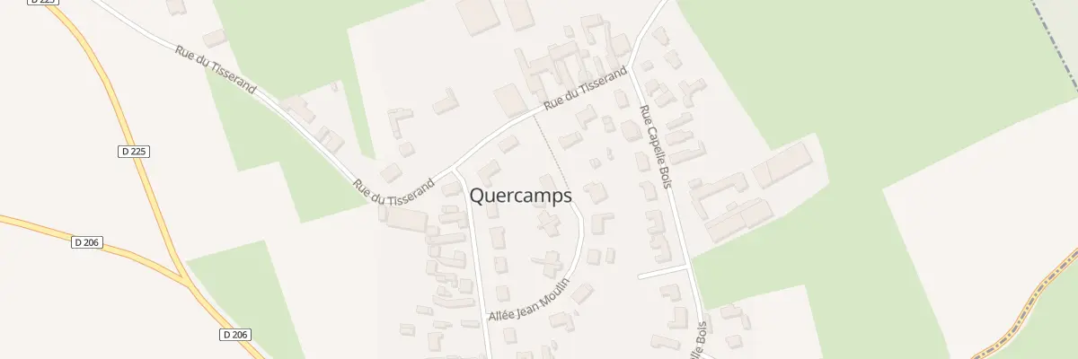Plan du 5 All Jean Moulin à Quercamps