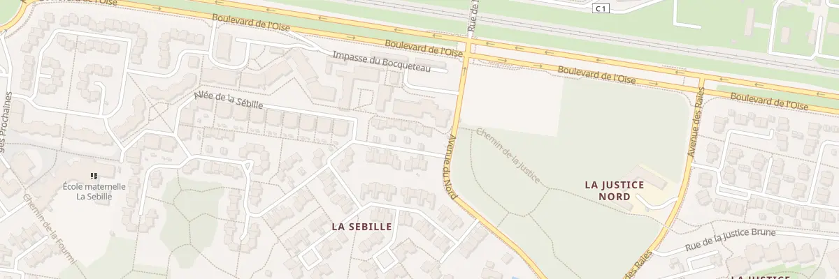 Plan du 4 Rue Serpente à Cergy