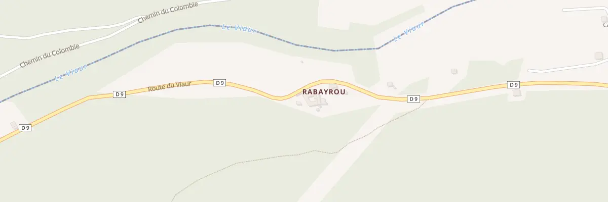 Plan du 5052 Rabayrou à Saint-Christophe