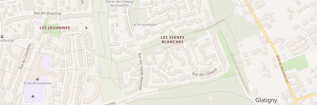 Plan du 7 Vc du Heron à Jouy-le-Moutier