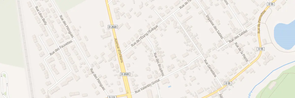 Plan du 9 Rue des Bruyères à Salbris