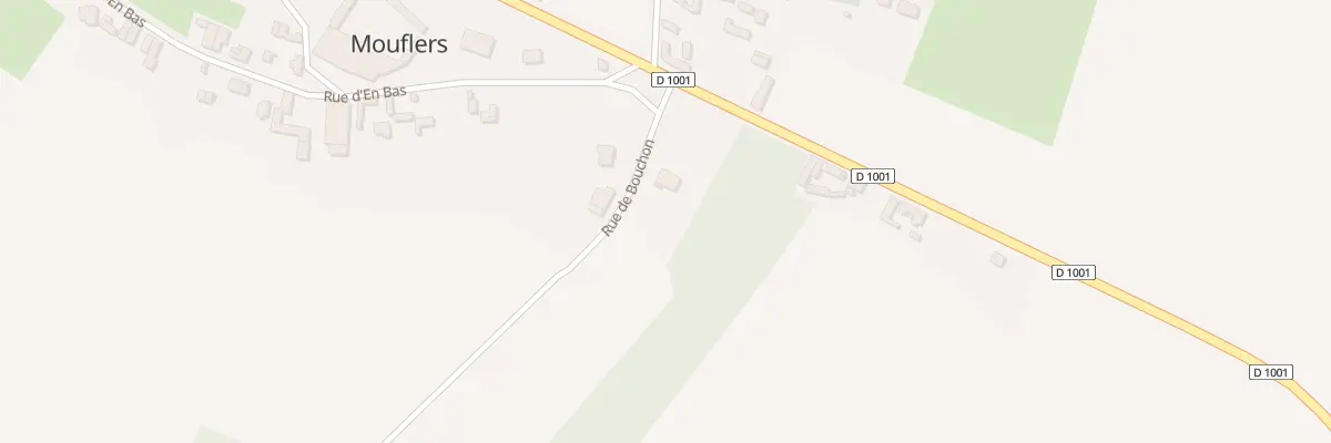 Plan du 1 Rue de Bouchon à Mouflers