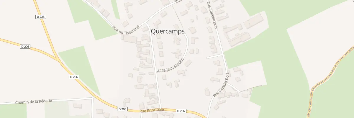 Plan du 1 All Jean Moulin à Quercamps
