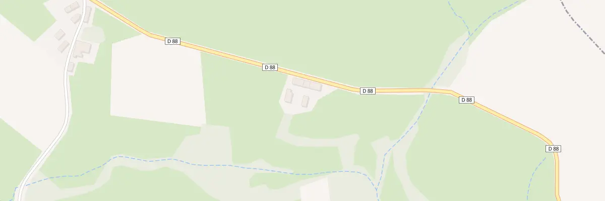 Plan du 1 La Couture à Tercillat