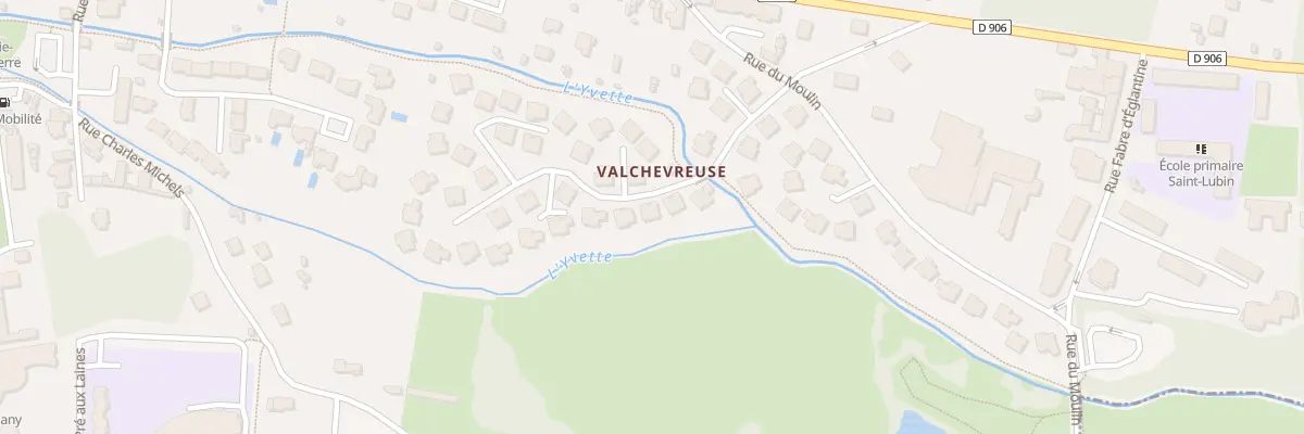 Plan du 13 Rue de l’Yvette à Chevreuse