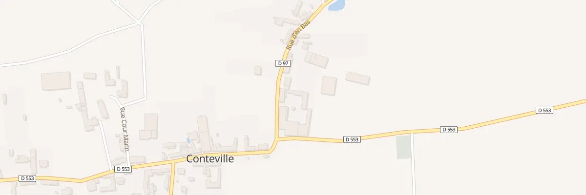 Plan du 11 Rue d’En Bas à Conteville