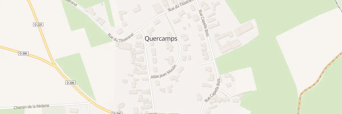 Plan du 2 All Jean Moulin à Quercamps
