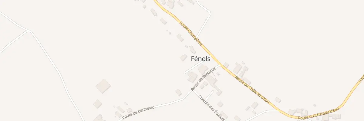 Plan du 5156 Les Verdiers à Fénols