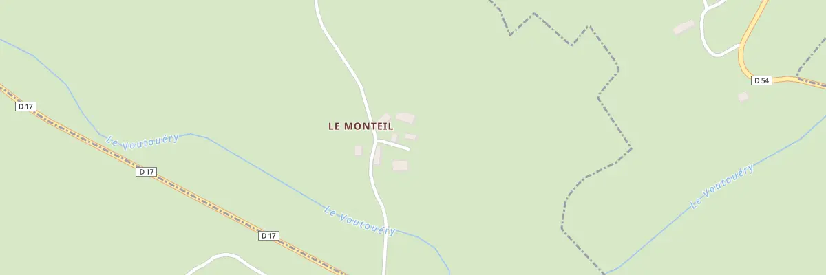 Plan du 5006 Le Monteil à Saint-Avit-le-Pauvre