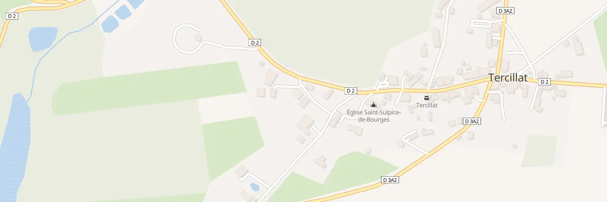 Plan du 4 Rue du Prieuré à Tercillat