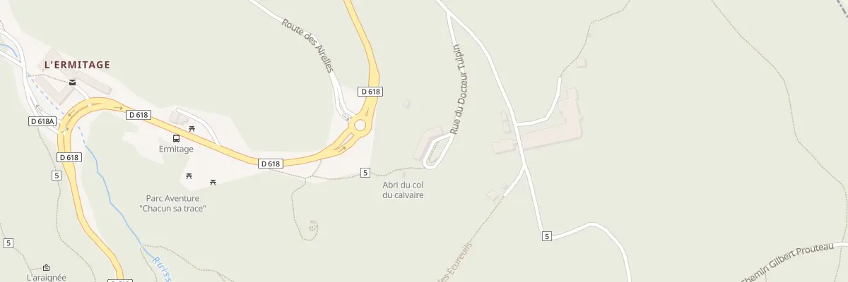 Plan du 1 Rue du Docteur Tulpin à Font-Romeu-Odeillo-Via