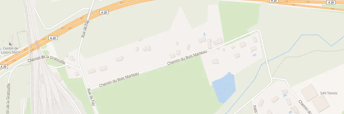Plan du 46 Che de Bois Marteau à Vierzon