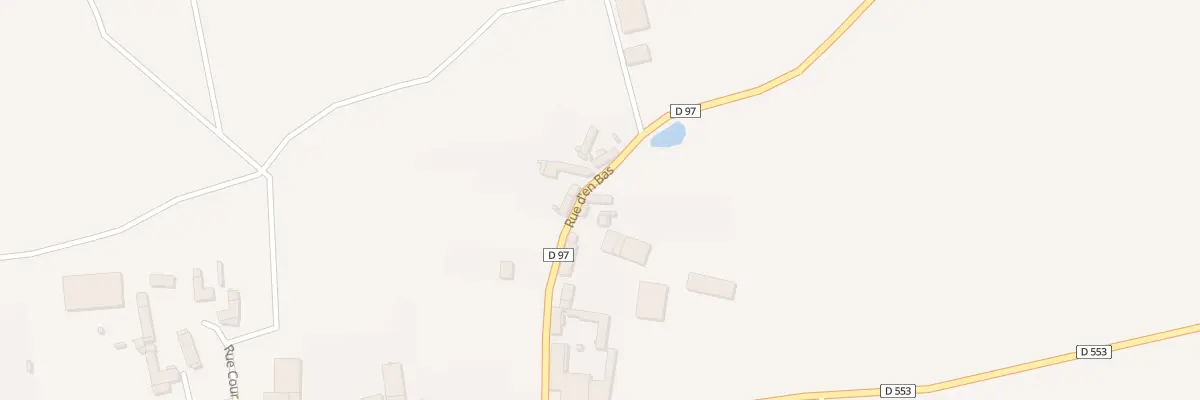 Plan du 3 Rue d’En Bas à Conteville