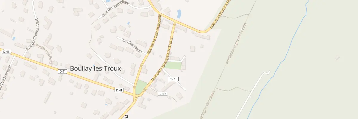 Plan du 3 Cour de la Savonnerie à Boullay-les-Troux