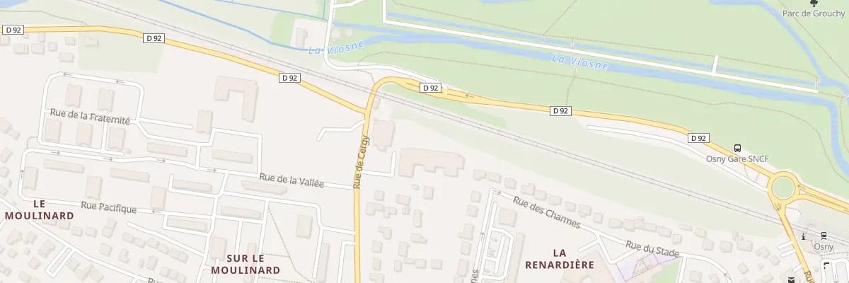 Plan du 6B Rue de Cergy à Osny