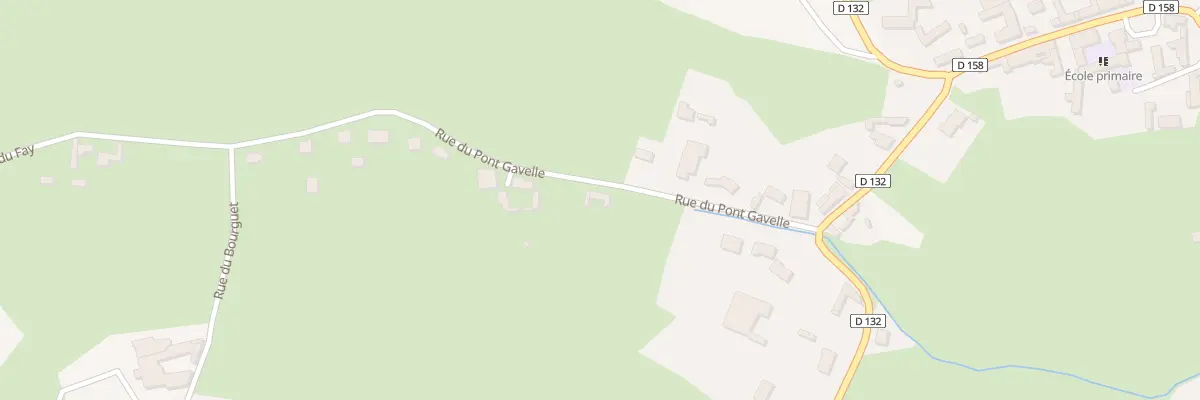 Plan du 15 Rue du Pont Gavelle à Thiembronne