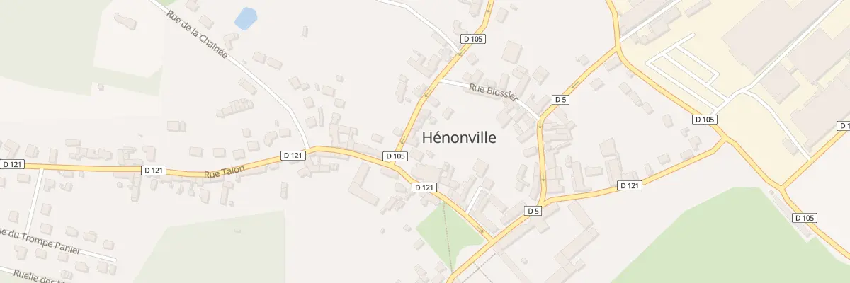 Plan du 22 Rue Talon à Hénonville