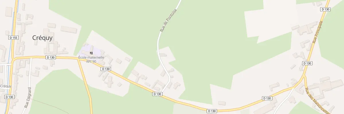 Plan du 6 Rue de Pontoise à Créquy