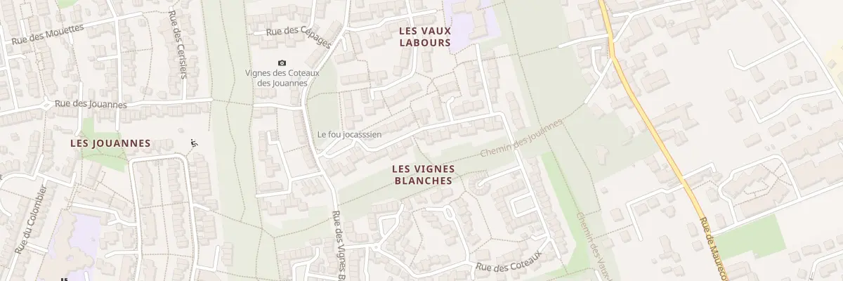 Plan du 24 Rue des Gloriettes à Jouy-le-Moutier