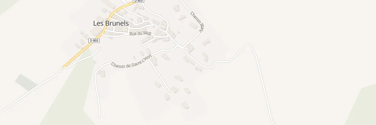 Plan du 97 Darre l’Hort aux Brunels
