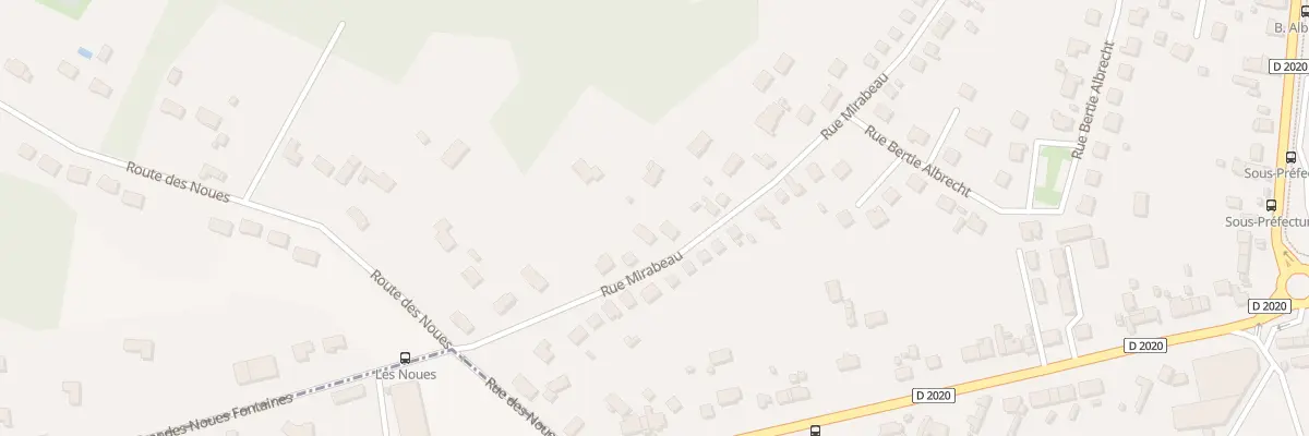Plan du 90 Rue Mirabeau à Vierzon
