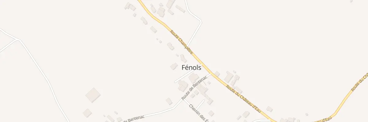 Plan du 5159 Les Verdiers à Fénols